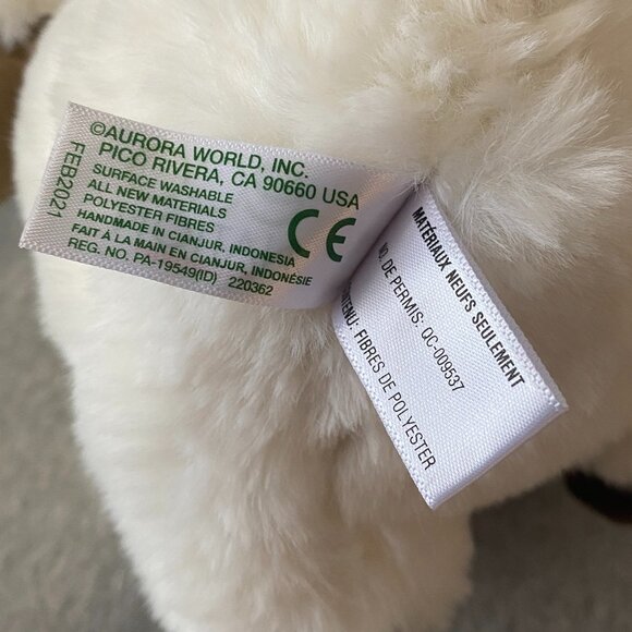 NWT Aurora Eco Nation Responsibly Made White Ram 8" 2021 - Picture 12 of 13